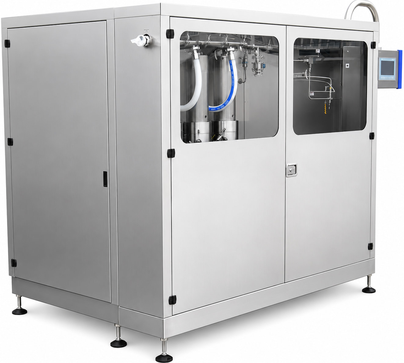 Homogenizer system for nano emulsion production